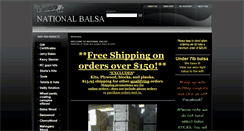 Desktop Screenshot of nationalbalsa.com